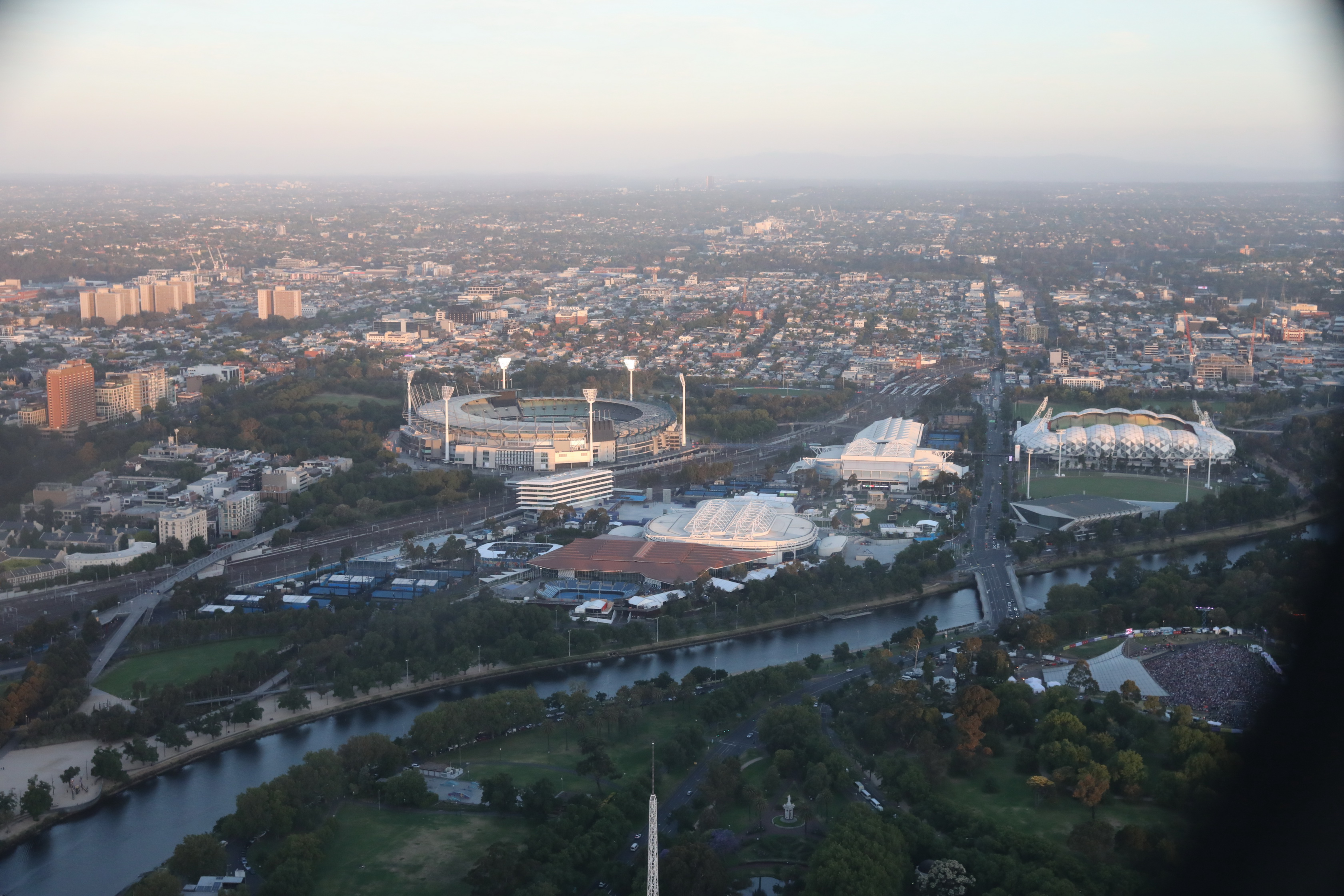 Melbourne Cricket Ground & Melbourne Rectangular Stadium